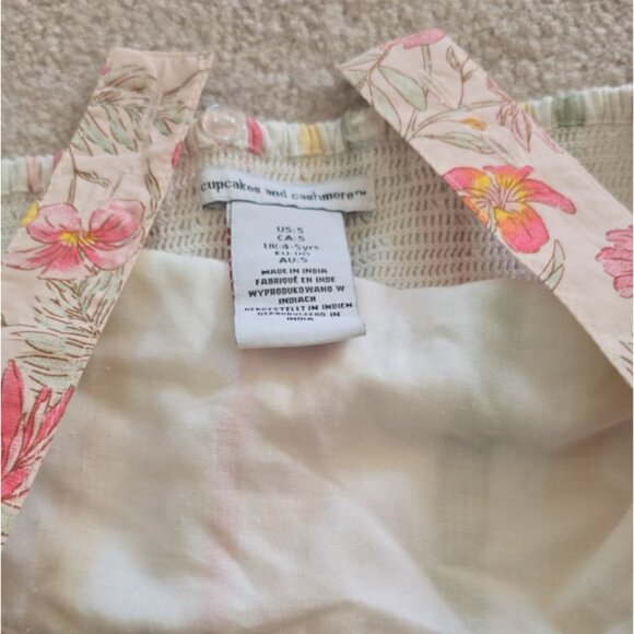 🌸✨ Cupcakes & Cashmere Girls’ Tiered Stripe Dress - 5 YRs ✨🌸 - Picture 3 of 3